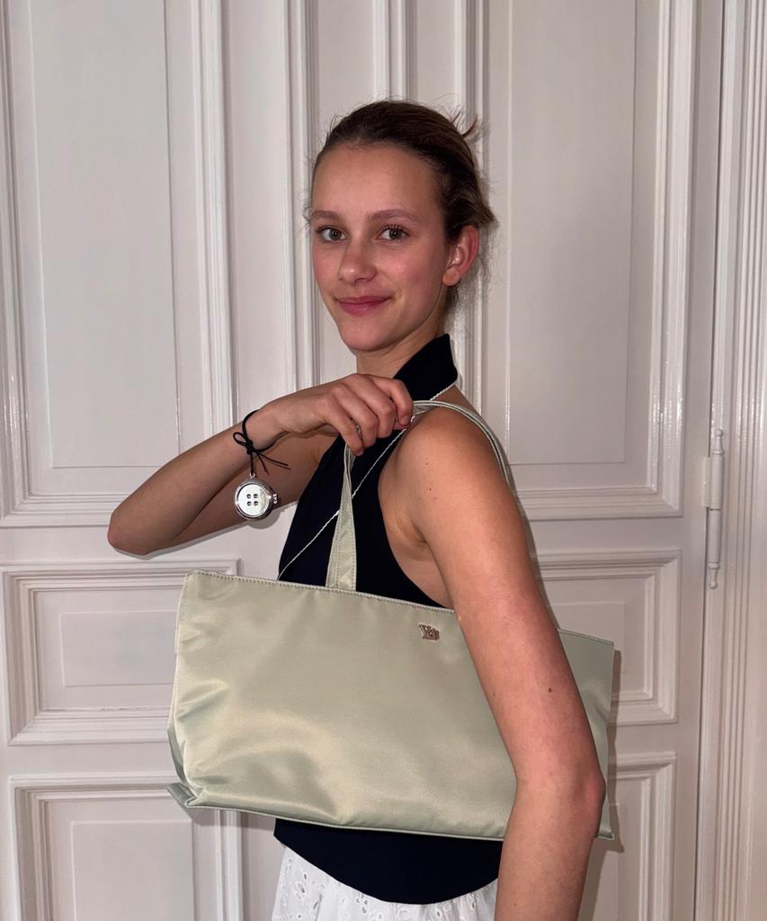 Isaiah Paper Boat Bag (Mint)