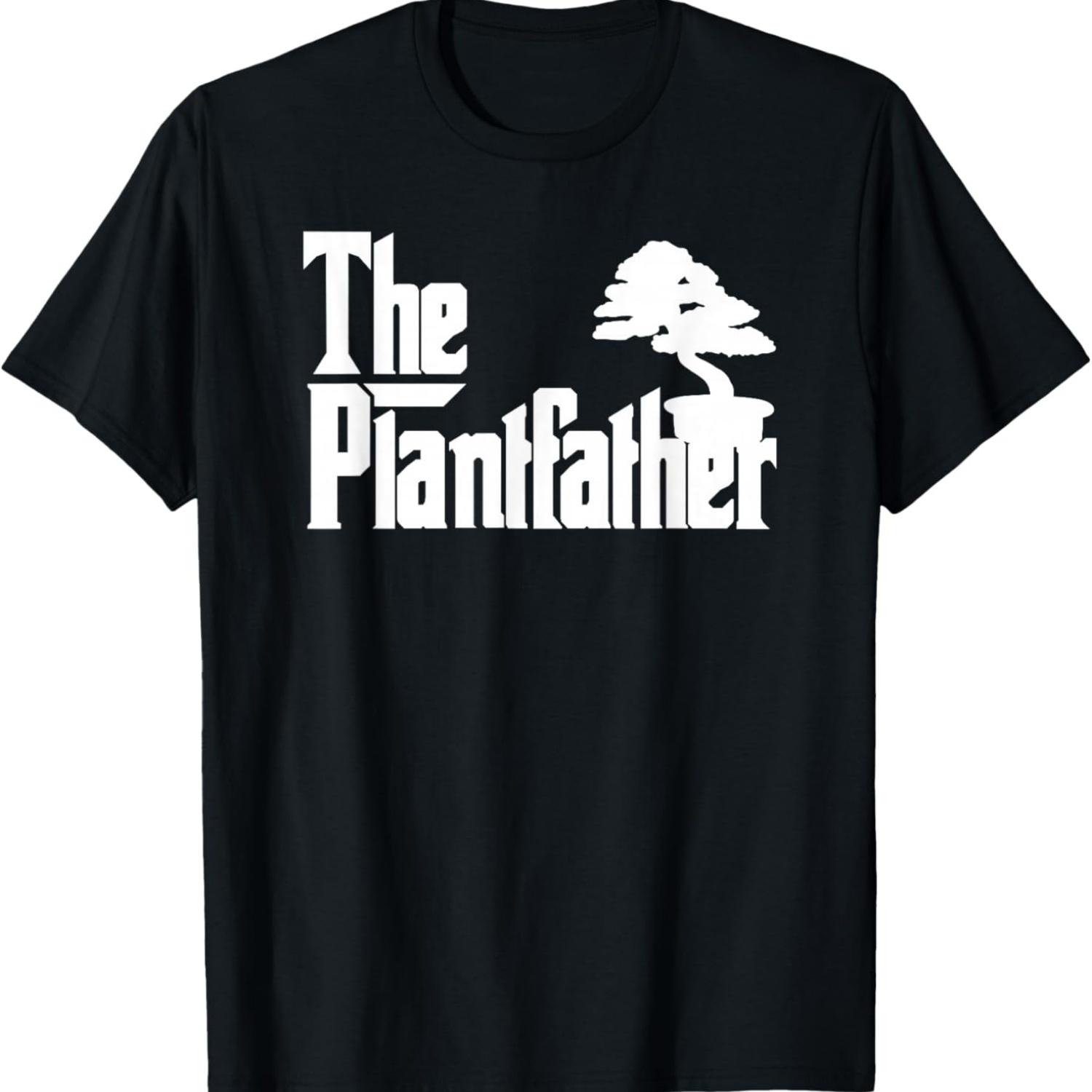The Plantfather - Plant Father Gardening Dad - Lawn Gardener T-Shirt S чёрный