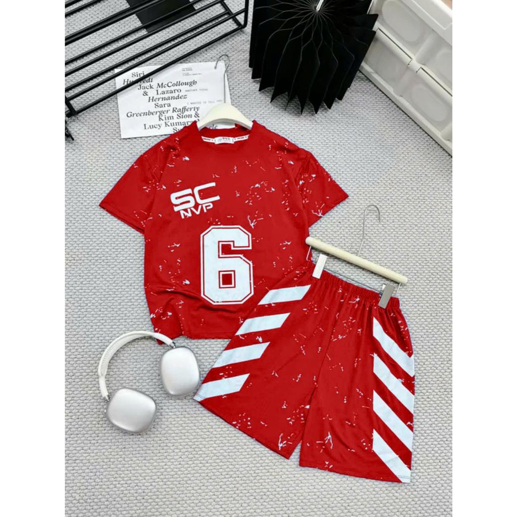 Детский комплект с принтом, модный, повседневный и универсальный 150