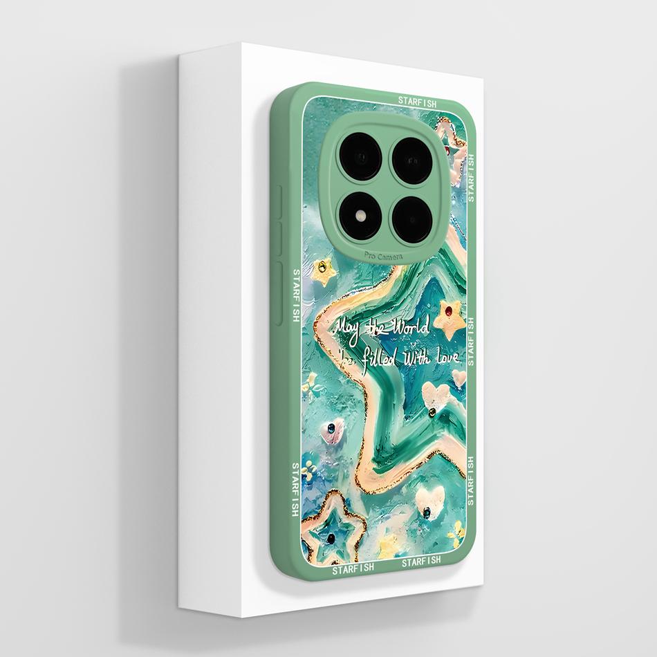 Für Redmi Note 15 Pro Plus Handyhülle Hübsche Blumen Weiches Flüssigsilikon Vollständige Abdeckung Hülle Für Redmi Note15 Stoßfest Funda