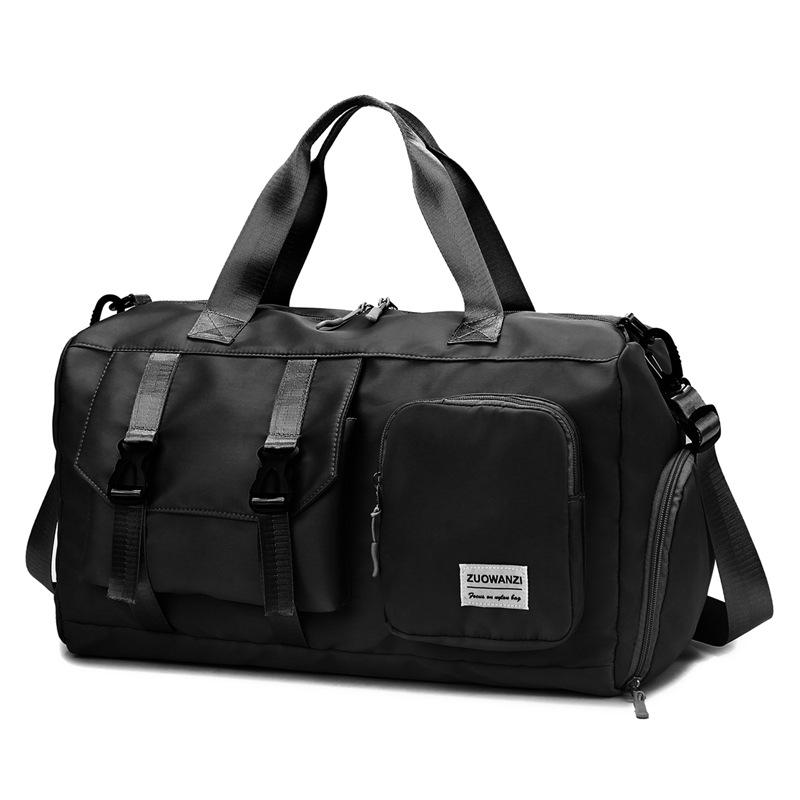 Large-capacity Travel Bags Can Be Set with Tie Rods, Fitness Bags, Independent Shoe Warehouses, Travel Boarding Bags, Waterproof Handbags