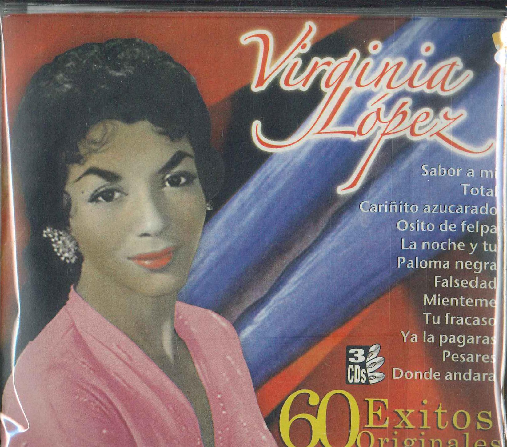 

CD VIRGINIA LOPEZ - 60 Exitos Originales TRICD3221 HECHO EN MEXICO Mexico Latin Used