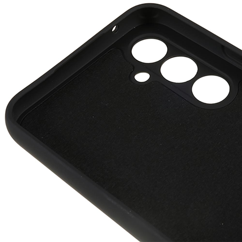 For Samsung Galaxy S24 FE Case TPU Back Soft Anti-Scratch Fiber Lining Phone Cover