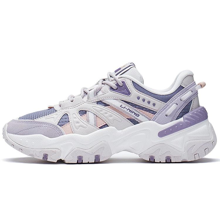 (WMNS) Li-Ning New Trip 2.0  White Purple  Women s AGLS052-4 EU 35