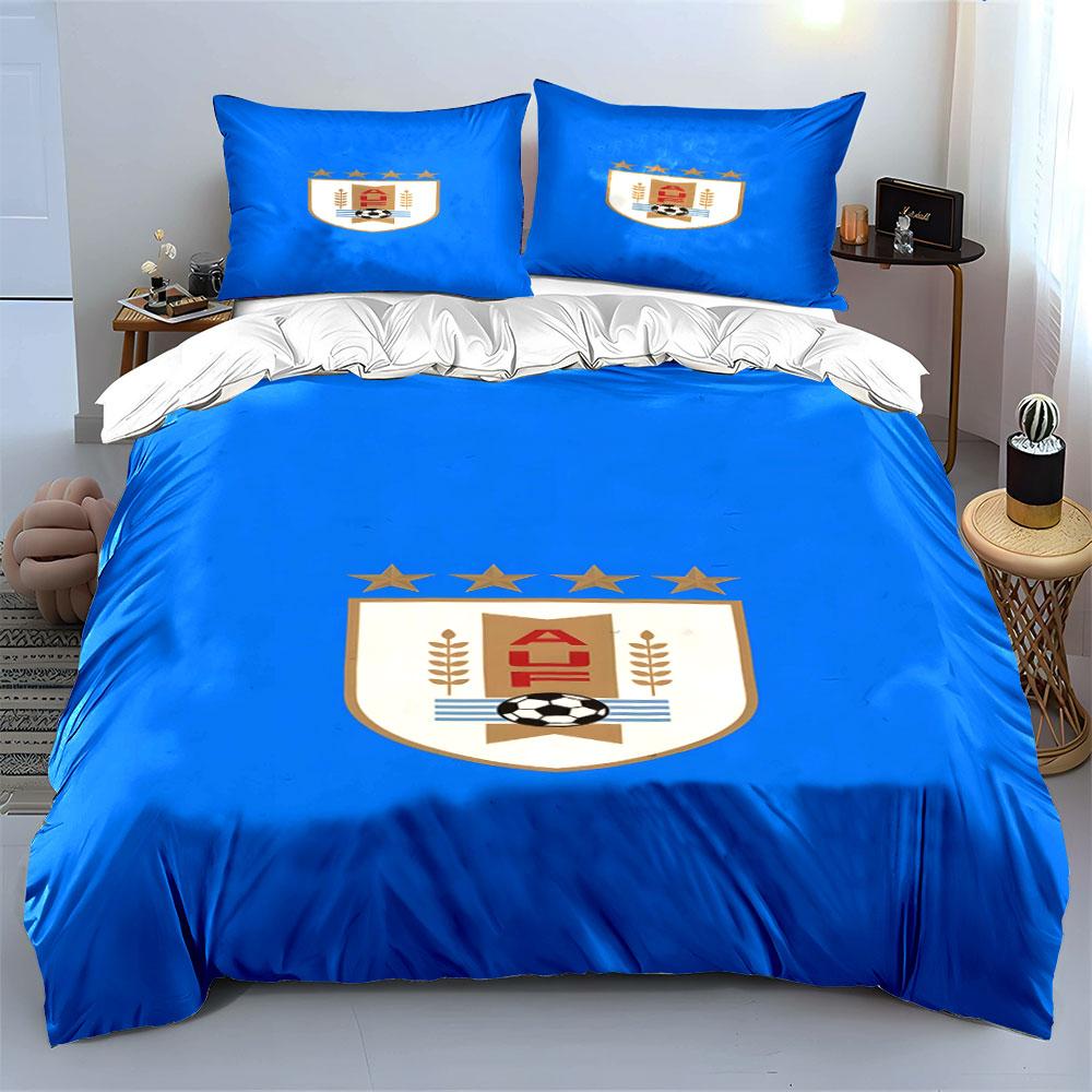 Shield, Stars, House, Football. Bedding Sets Duvet Cover Sets Duvet Covers Pillowcases(1*Duvet Cover 2*Pillowcases Without Duvet Insert)