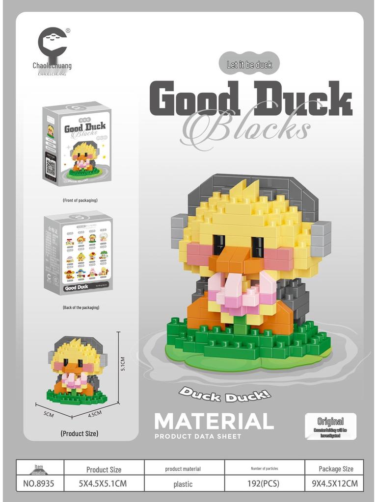 Compatible Lego Micro Cartoon Figurine Building Block - Educational Toy for Kids