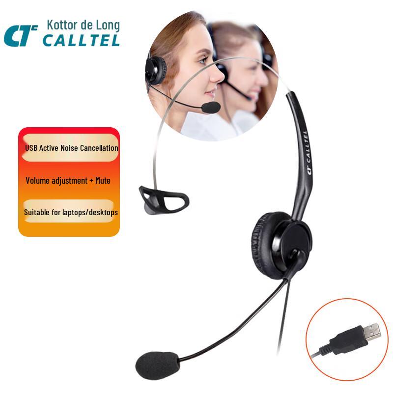 CALLTEL Professional Headset for Call Centers & Offices (CN Version)
