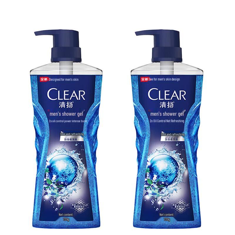 Clear Men s Balancing Oil Control Icy Cool Shower Gel