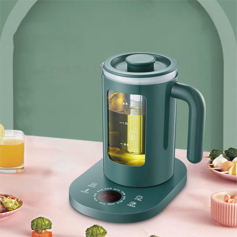 220V Health Kettle Household Appliances Electric Kettle Office Small Multifunctional Glass Tea Cooker Small Appliances