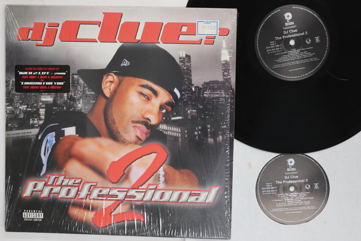 LP Record DJ CLUE  Professional 2 3145423251 ROCAFELLA 2001 US Rap  HipHopRB Used