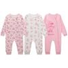 Baby Minnie Mouse Snug Fit Sleepsuit (Pack of 3)
