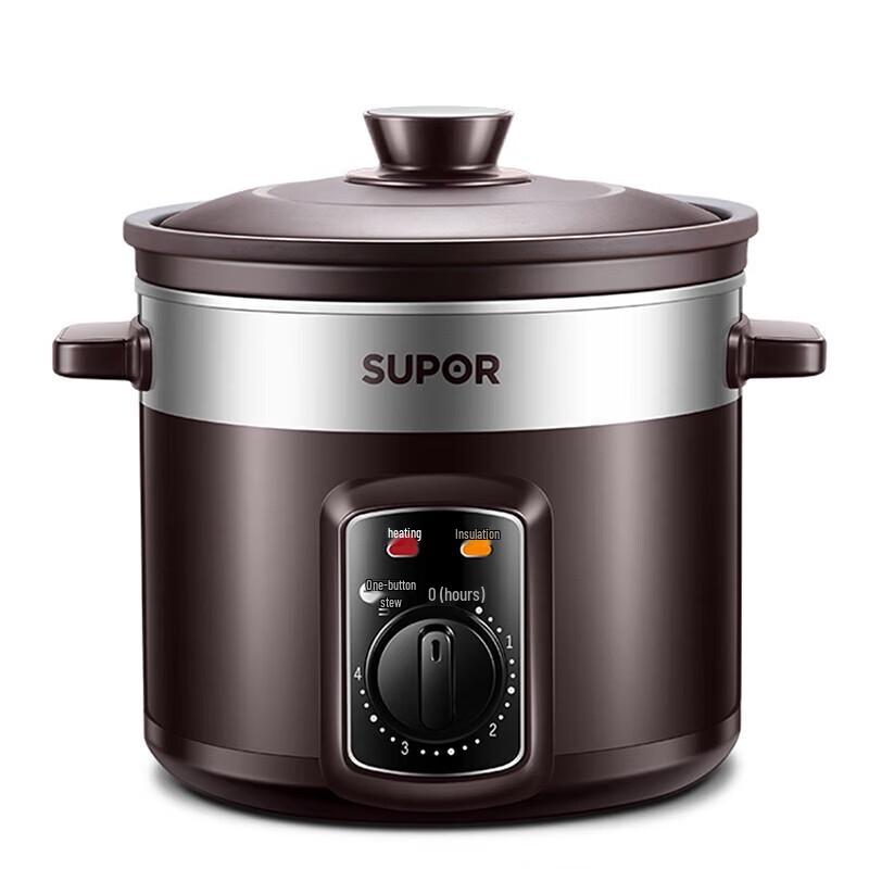 Supor 4L Electric Stew Pot CN plug (adapter included)