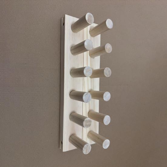 Tear de Tricô de Madeira para Manta de Fio Grosso Ajustável DIY Tear para Manta de Lã