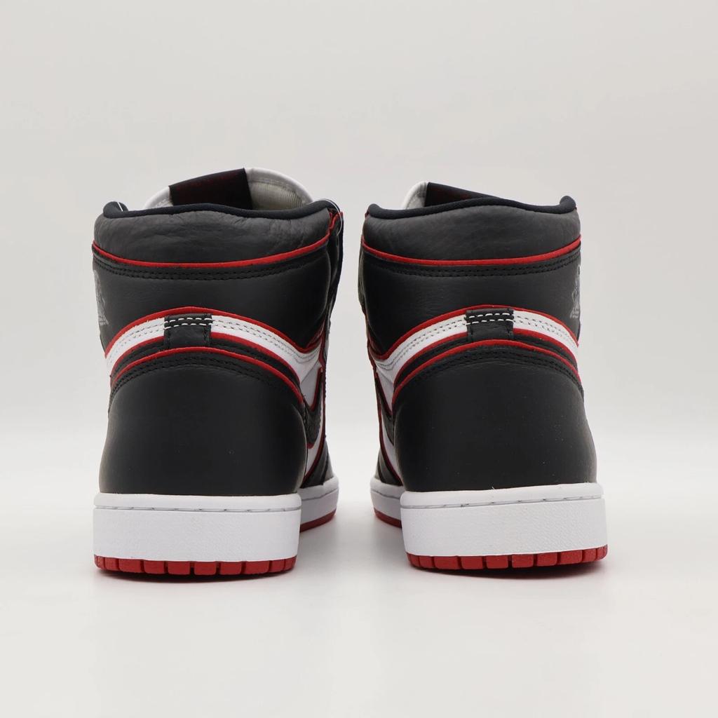 555088-062 Nike Air Jordan 1 Retro High OG Blood Line Black Gym Red (Men's)