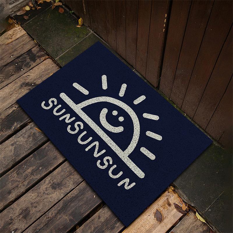 Cartoon Anti-slip Door Mat: Funny, Dirt-resistant, Cuttable Entrance Floor Mat