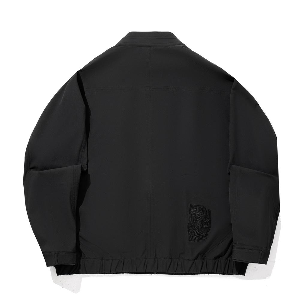 Li Ning X Jackie Chan Collaboration Kung Fu Series Comfortable Casual Simple Loose Sports Jacket Men Jacket Black AFDV769-2