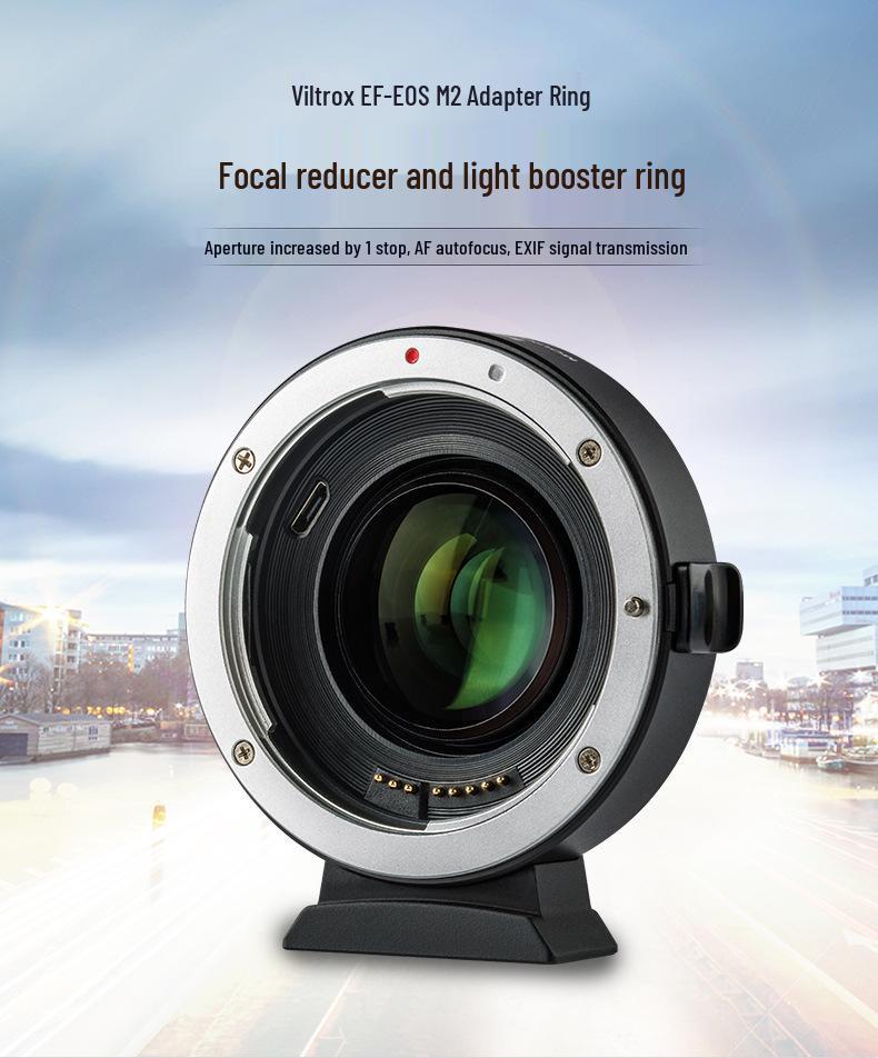 Viltrox EF-EOS M2 Adapter for Canon EF Lenses to EOS M Cameras (M6, M5, M50)