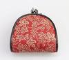 Uehara Yuichi Genuine Leather Clasp Wallet with Coin Model Number Red with White Grape Made In Japan Inden-ya (INDEN-YA) Purse, 1105, Lacquer,