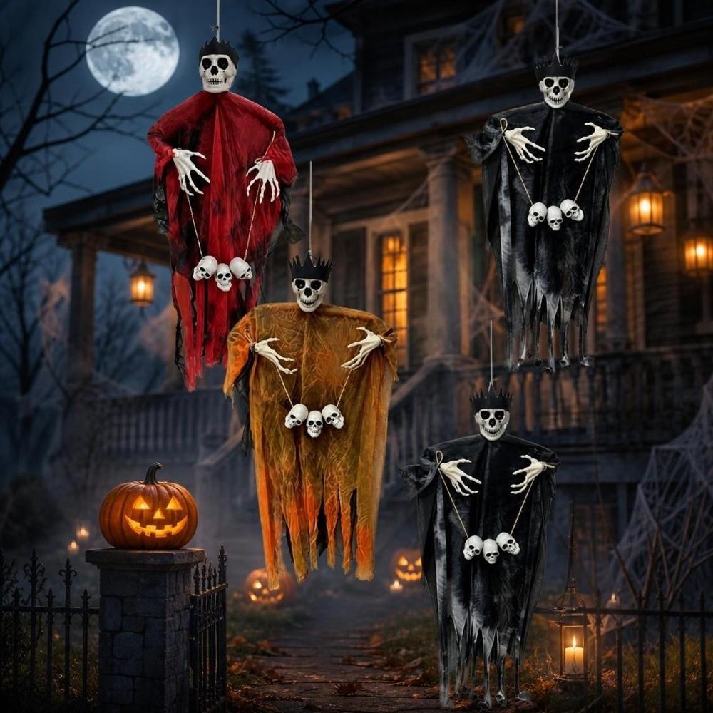Pendant Hanging Ghost Skull Props Halloween Hanging Skeleton Halloween Decoration Halloween Party