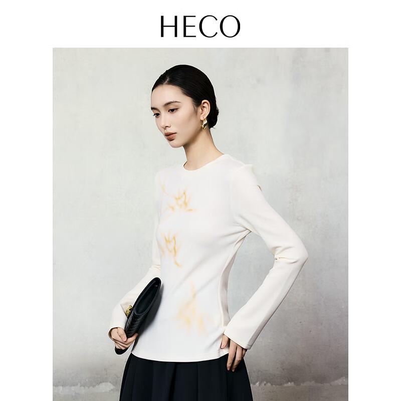 

HECO Bamboo Whisper New Chinese Style Dye Print Long-Sleeve T-Shirt M