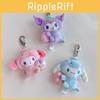 Sanrio Cinnamoroll Melody Kuromi Plush Doll Keychain Bag Pendant Gift