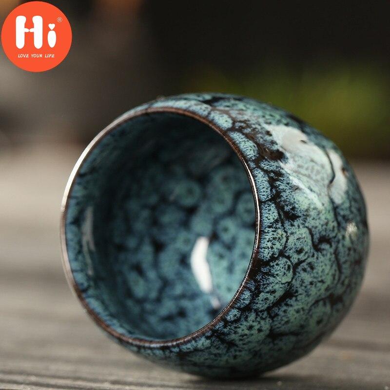 Hallo japanischen Stil Keramik Master Cup Haushalt Kaffeetasse China Ofen ändern Teetasse Porzellan Retro kleine Teeschale Büro Trinkgeschirr