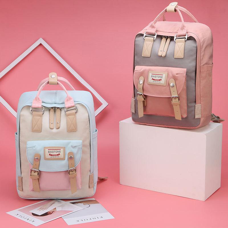 Zaino Dolce Ciambella, Zaino Versione Coreana Femminile, Studente Scuola Superiore Scuola Media, Zaino Studente Scuola Elementare
