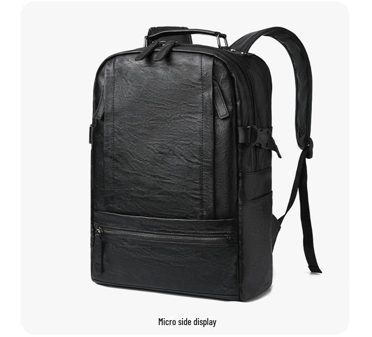 2022 Men's Winter Casual Backpack: Fashionable, Simple, Large-Capacity Outdoor Travel & Laptop Bag