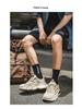 Men's Trendy Summer Mesh Dad Sneakers - Breathable, Thick-Soled, Casual Running Shoes