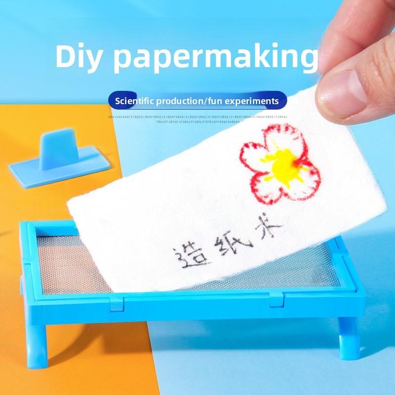 Science Experiment Paper Making Kit For Kids Diy Educational Craft Set For Children Learning