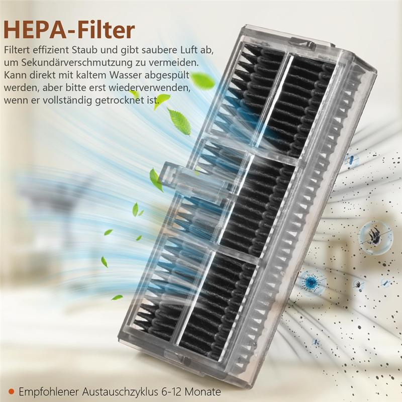 A78E-For Dreame L10s Pro Ultra Heat, L10s Ultra Gen 2,Mova E30 Ultra Accessories Replacement Parts Main Brush,Filters