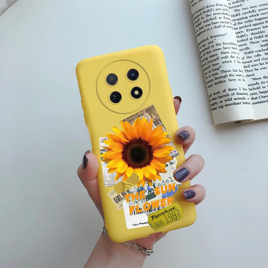 For Huawei Nova Y91 Case 2023 Cute Cat Cartoon Funda Soft Silicone Back Cover For Huawei NovaY91 Y 91 STG-LX1 STG-LX2 Phone Case