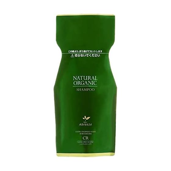 ABREEZE [CR Series] Extra Damaged Hair, Moist and Beautiful Shampoo, 600ml, Refill, Natural Organic Shampoo, Non-Silicone Type, Exclusive to Beauty