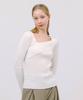 JUN BY JUN K Layered Long Sleeve Top_White