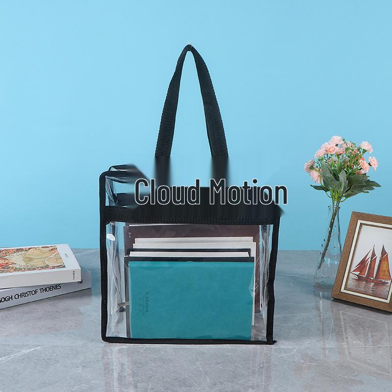 

Large PVC Transparent Waterproof Tote/Makeup Bag - Custom Wedding Favor Gift