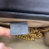 [Pre-Owned] Padlock Moonlight Treasure Box Series Metal Lock Logo Canvas And Leather Crossbody Bag Small - Very Good #1HMLEZZ