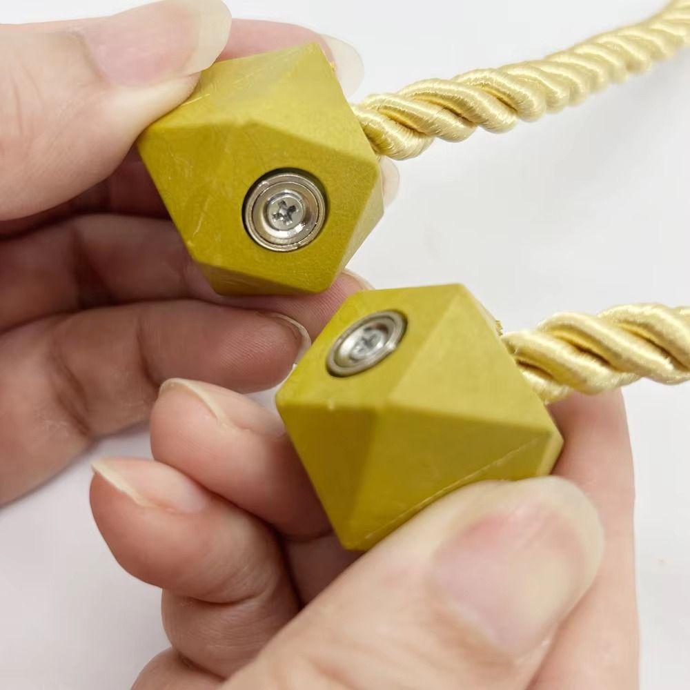 2Pcs Rhombus Window Curtain Buckles Adjustable Curtain Holders Home Decoration