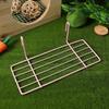 1Pcs Bird Perch Cage Shelf Iron Frame Sturdy Hanging Hooks Wall Display Small Parrot Shelf Cage Accessories Bird Playstand