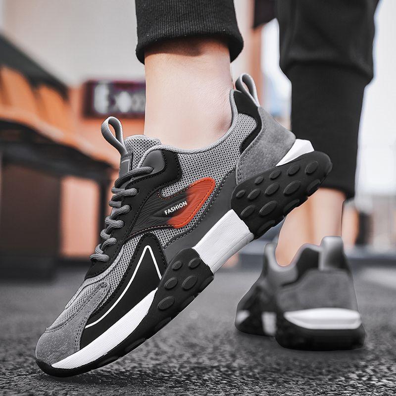 Fashion Brand Men Sneakers Mesh Breathable Casual Shoes for Men Fashion Outdoor Sport Shoes High Quality Non-slip Men Tennis Shoes 2024