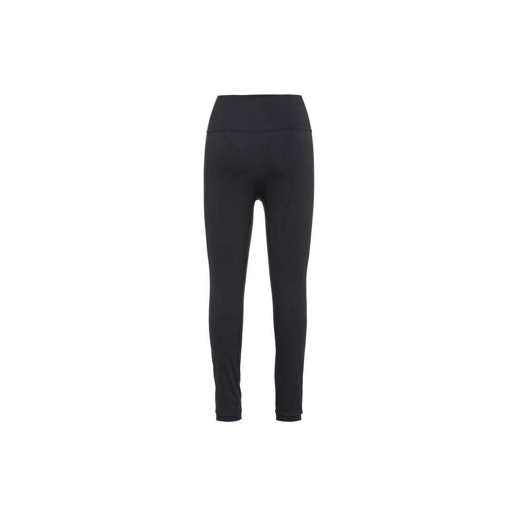 MLB Basic Logo Solid Logo Print Tight Butt Lifting Leggings Women leggings 3FLGB0224-50BKS
