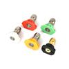 5pcs Spray Nozzles Spray Gun Connectors Nozzle Tips Adapters Kit Universal for High Pressure Washer