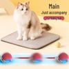 Interactive Bouncy Rope Ball Cat Toy: Bite-Resistant, Self-Amusement, and Boredom Relief Teaser