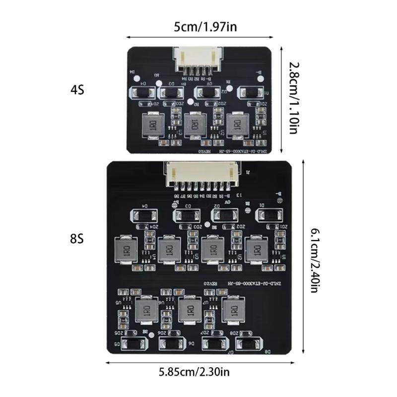 Intelligent  Energy Transfer Board High Efficiency Lithium Battery Balancers Module Simple Installation for Lithium Batteries