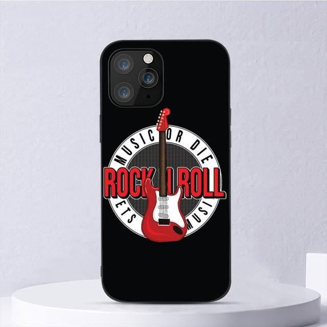 Cheap Rock N Roll Old School Phone Case For Iphone 11 12 Mini 13 14 Pro