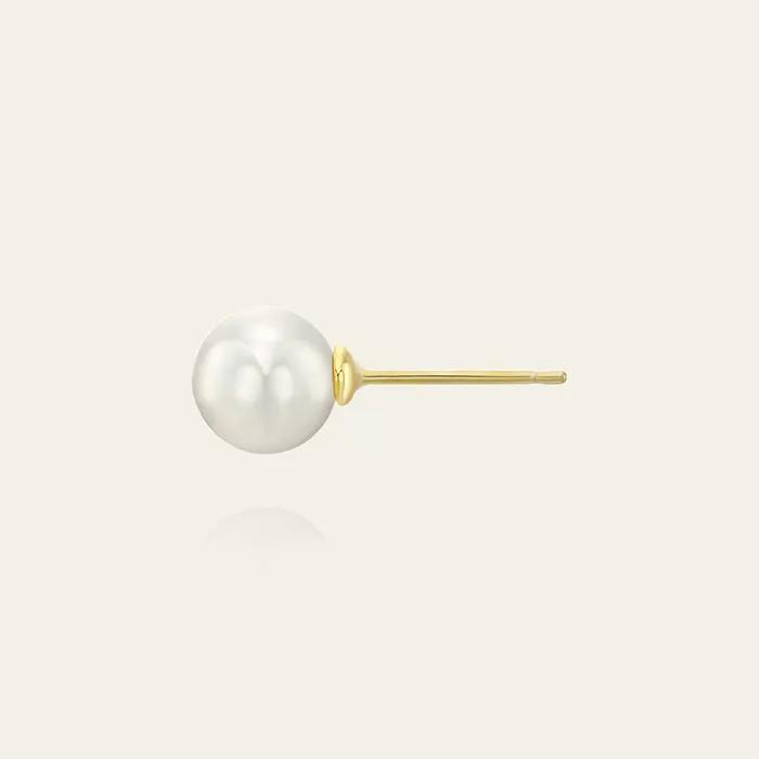 14K_Pure Pearl 8 Pure Pearl Earrings