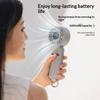 Foldable Handheld Fan Portable Outdoor Mini Cooling Rechargeable 3600mAh High Speed Turbo Fan USB Charging Long Battery Life