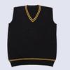 Japanese Style V-Neck Long Sleeve Knit Cardigan - Solid Color Academy Uniform