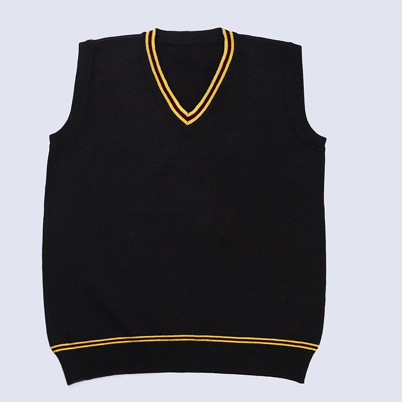 Japanese Style V-Neck Long Sleeve Knit Cardigan - Solid Color Academy Uniform