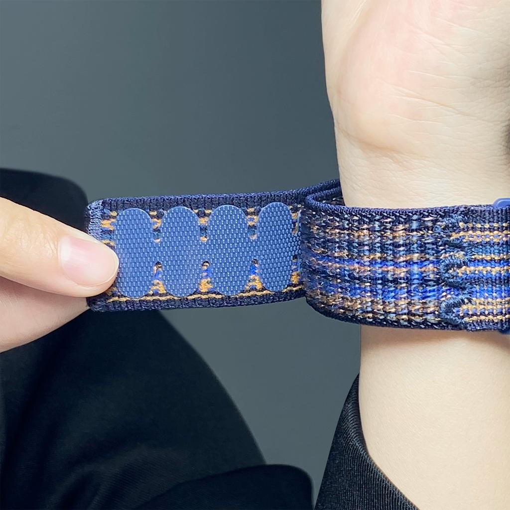 Breathable Nylon Braided Loop Band for Samsung Galaxy Watch 8 40/44mm Bracelet Wristband for Samsung Galaxy Watch 8 Classic 46mm