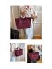 2025 Women's Large-Capacity Cross-Border Tote: European & American Popular Handbag for Shopping & Commuting